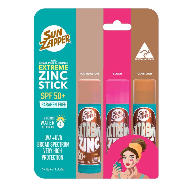 Extreme Beauty Pack Zinc Sticks SPF 50+