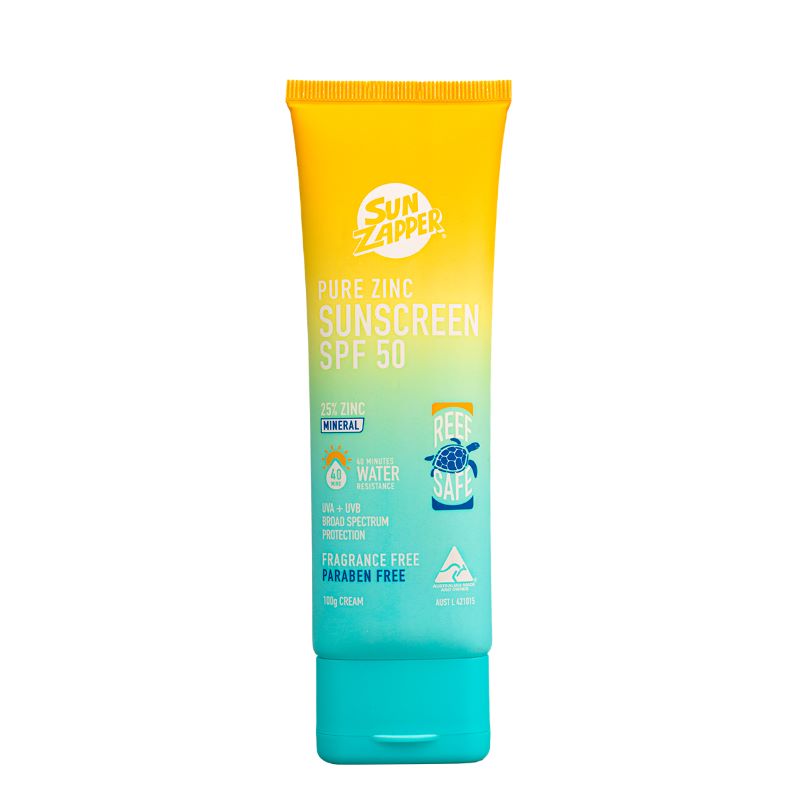 Pure Zinc Sunscreen 100mL SPF 50 - new formula